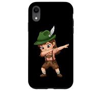 Carcasa para iPhone XR Oktoberfest Dabbing Girl Lederhosen Beer Dirndl bávaro