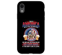 Carcasa para iPhone XR Old English Sheepdog Dog This America We Love Dogs 4th July