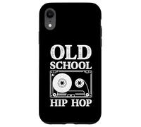 Carcasa para iPhone XR Old School Hip Hop Cassette Cinta Retro 90s Música Mixtape
