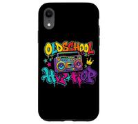 Carcasa para iPhone XR Oldschool Hip Hop Boombox Graffiti Retro 90s 80s Rap Música