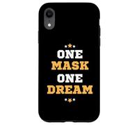Carcasa para iPhone XR One Mask One Dream - Social Distance Face Mask Gift For Dads