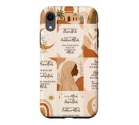 Carcasa para iPhone XR Oraciones Inspiradoras del Islam Hijab Mujeres Musulmanas islámicas