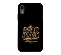 Carcasa para iPhone XR Orgullo Africano, Herencia, Cultura, Ropa de Calle, Black Global Mind