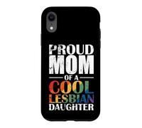 Carcasa para iPhone XR Orgullosa mamá de una Fresca Lesbiana Hija
