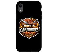 Carcasa para iPhone XR Orgulloso Amante de la Dieta carnívoro seguidor Defensor del Comedor de Carne Orgullo