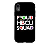 Carcasa para iPhone XR Orgulloso HBCU Squad Senior Graduación Estudiante Universitario Diversión