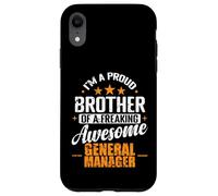Carcasa para iPhone XR Orgulloso Hermano Freaking Impresionante Gerente General