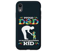Carcasa para iPhone XR Orgulloso Padre de un niño extraordinario: Padre de Conciencia sobre el Autismo