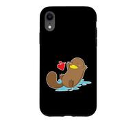 Carcasa para iPhone XR Ornitorrinco Enamorado