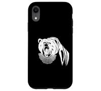 Carcasa para iPhone XR Oso con Ruth Bader Ginsburg Collar I Dissent RGB
