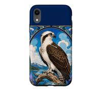 Carcasa para iPhone XR Osprey Art Nouveau - Diseño de Ave rapaz