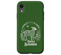 Carcasa para iPhone XR Ostara Blessings Pagan Spring Lamb Floral Moon Ostara