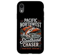 Carcasa para iPhone XR Pacific Northwest Steelhead Chaser Fishing PNW Trout Angler