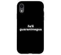 Carcasa para iPhone XR Palabra guaraní. Idioma guaraní Divertido