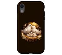 Carcasa para iPhone XR Paloma Blanca observador de Aves símbolo Amor Paz + Libertad