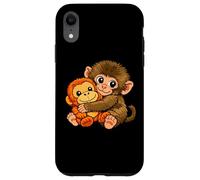Carcasa para iPhone XR Panchi Kun The Abandoned Monkey Japan Zoo Punch Peluche