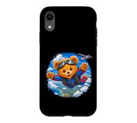Carcasa para iPhone XR Paracaidismo Lindo Oso De Peluche Valiente Aventura Formas
