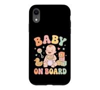 Carcasa para iPhone XR Pastel Groovy Baby Toy Blocks Sonajero Diseño