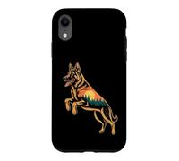 Carcasa para iPhone XR Pastor Alemán Naturaleza Bosque Perros Pastor Alemán