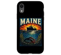 Carcasa para iPhone XR Patrimonio costero del Barco Langosta de Maine