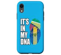 Carcasa para iPhone XR Patrimonio de la Bandera de ADN de Barbados y Guyana