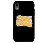 Carcasa para iPhone XR Paul Frank - Marco de Cuadros (diseño de Burbuja), Color Amarillo