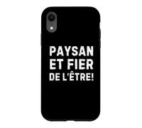 Carcasa para iPhone XR Paysan Et Fier De L'être Pour Les Agriculteurs Engagés