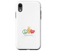 Carcasa para iPhone XR Peaceful Soul Peace Sign Hand Gesture Love Graphic Nature