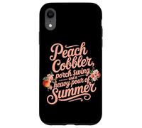 Carcasa para iPhone XR Peach Cobbler Porch Swing and a Heavy Pour of Summer