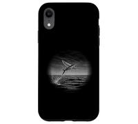 Carcasa para iPhone XR Peces voladores sobre océano Olas de Agua Fauna Marina