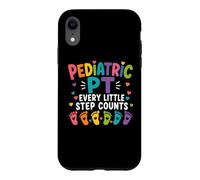 Carcasa para iPhone XR Pediatric PT Little Step Counts Pediatric Physical Therapist