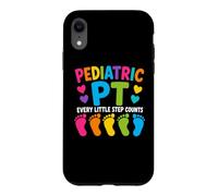 Carcasa para iPhone XR Pediatric PT Little Step Counts Pediatric Physical Therapist