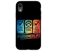 Carcasa para iPhone XR Peluquería Canina Love Them Give Them
