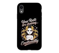 Carcasa para iPhone XR Peluquero Actitud sarcástica Salud Mental Peluquería Vida