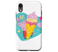 Carcasa para iPhone XR Peppa Pig Yum Ice Cream