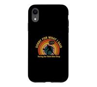 Carcasa para iPhone XR Perdón por lo Que Dije Durante el Tercer Disparo