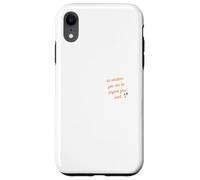 Carcasa para iPhone XR Personas Que conocemos en Vacaciones Diseño de Viaje Regalo para viajeros