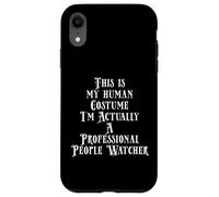 Carcasa para iPhone XR Philanthropist People Watcher Costume For Creepy Guys