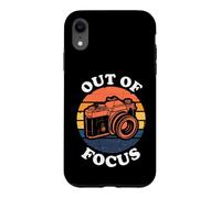 Carcasa para iPhone XR Photographer Retro Camera out of Focus Sunset Design