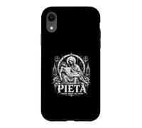 Carcasa para iPhone XR Pieta Sorrow sostiene la fe católica salvadora