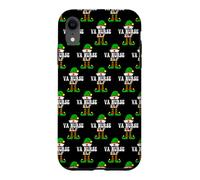 Carcasa para iPhone XR Pijama de Fiesta de Navidad para Grupo Familiar VA Nurse Elf