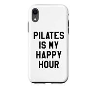 Carcasa para iPhone XR Pilates is My Happy Gym Hour Women Girls Do Pilates Sayings
