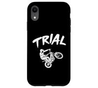 Carcasa para iPhone XR Pilotos de Trial y fanáticos del Motociclismo Extremo, piloto de Deportes de Motor