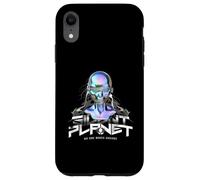 Carcasa para iPhone XR Planeta silencioso de Ciencia ficción contra el Que Nadie se Mueve