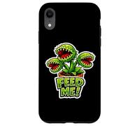 Carcasa para iPhone XR Planta carnívora ¡Aliméntame! Venus Trampa para Moscas Carnívoro Divertido