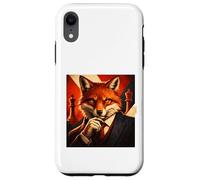 Carcasa para iPhone XR Poder silencioso de la Mente Maestra estratégica de Fox