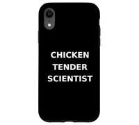 Carcasa para iPhone XR Pollo Tierno Científico Comida Chatarra Divertida