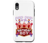 Carcasa para iPhone XR Pop Pop del cumpleaños para niño Ringmaster Circus Carnival