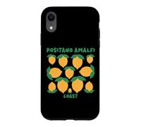 Carcasa para iPhone XR Positano Amalfi Coast Lemon Retro Italiano Vacaciones Gráfico