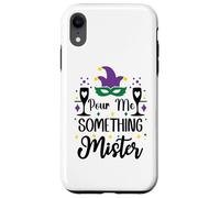 Carcasa para iPhone XR Pour Me Something Mister Mardi Gras Party Funny Drinking